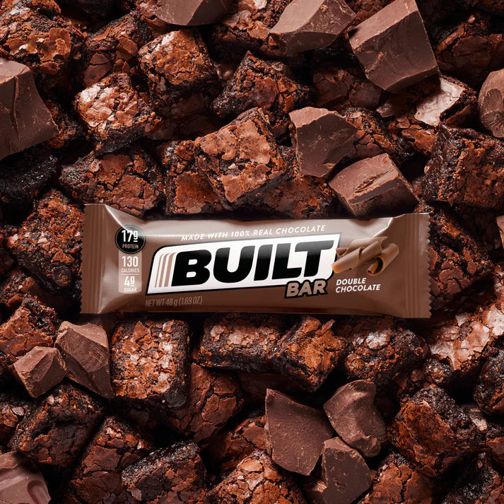 Built - Barre protéinée 100 % vrai chocolat - Zéro culpabilité (boîte de 12)