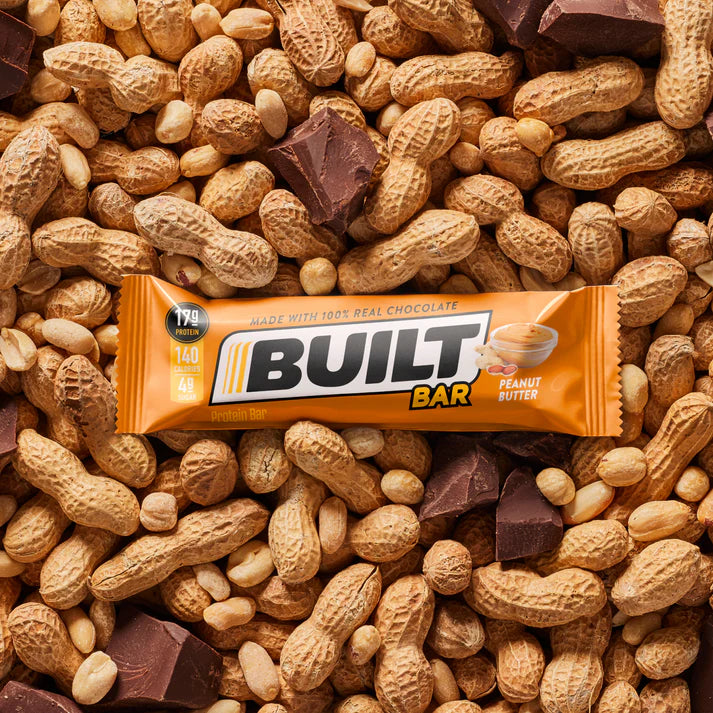 Built - Barre protéinée 100 % vrai chocolat - Zéro culpabilité (boîte de 12)