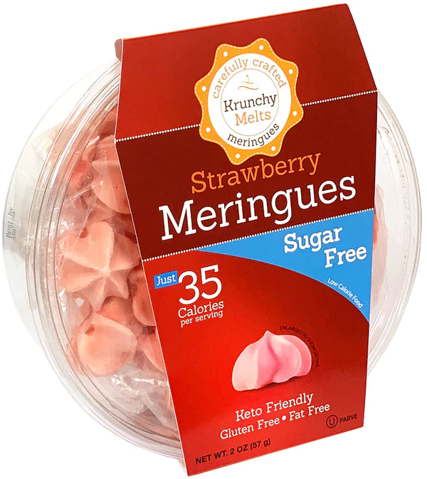 Krunchy Melts - Sugar Free Meringues - 57g