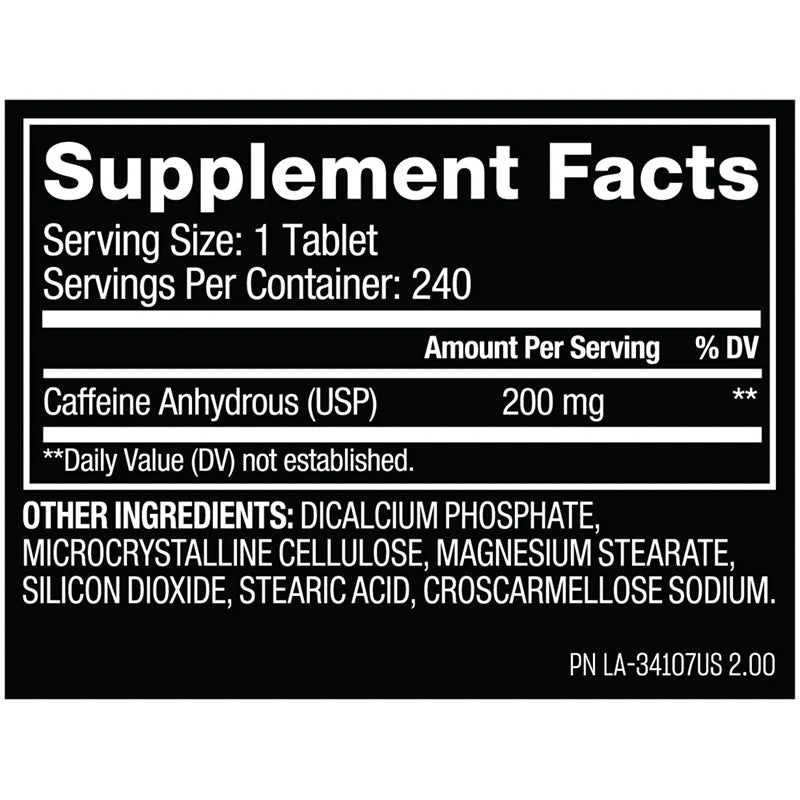 Mutant - Caféine 200 mg - 240 gélules