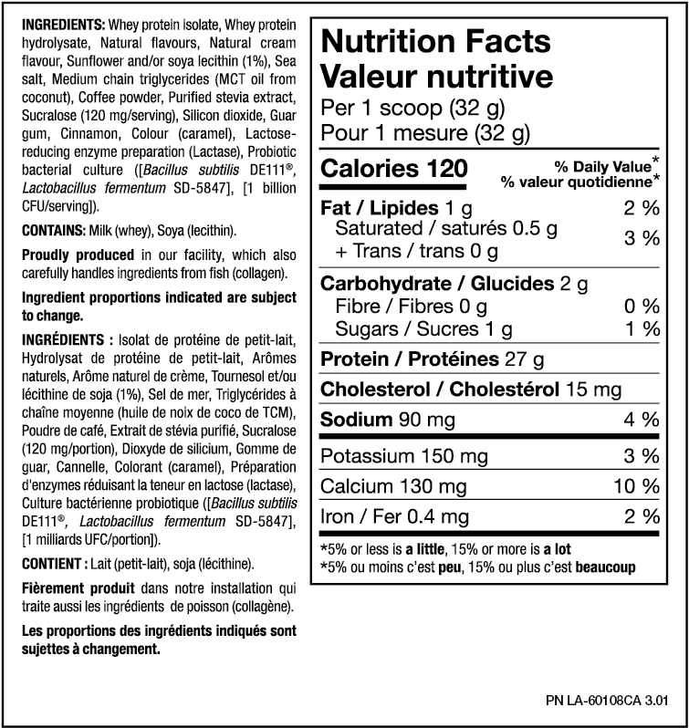 PVL - IsoGold Premium Whey Isolate Shake - 5lbs