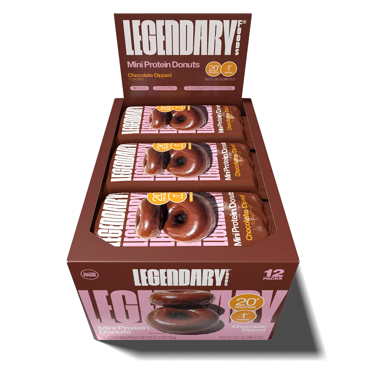 Legendary Foods - Beignets protéinés - 12 x 65 g