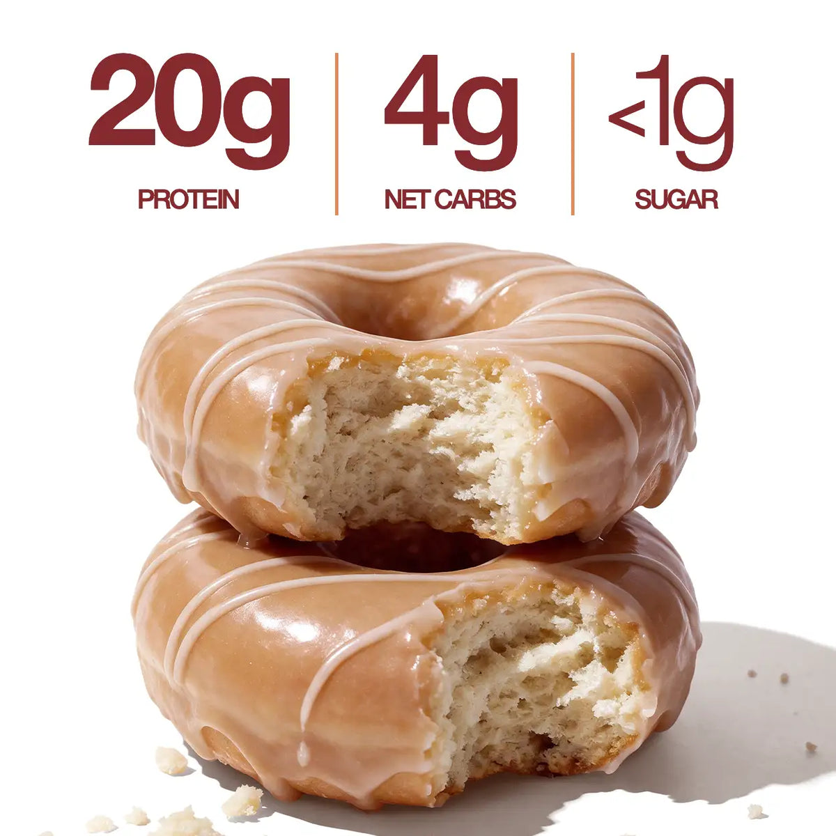 Legendary Foods - Beignets protéinés - 12 x 65 g
