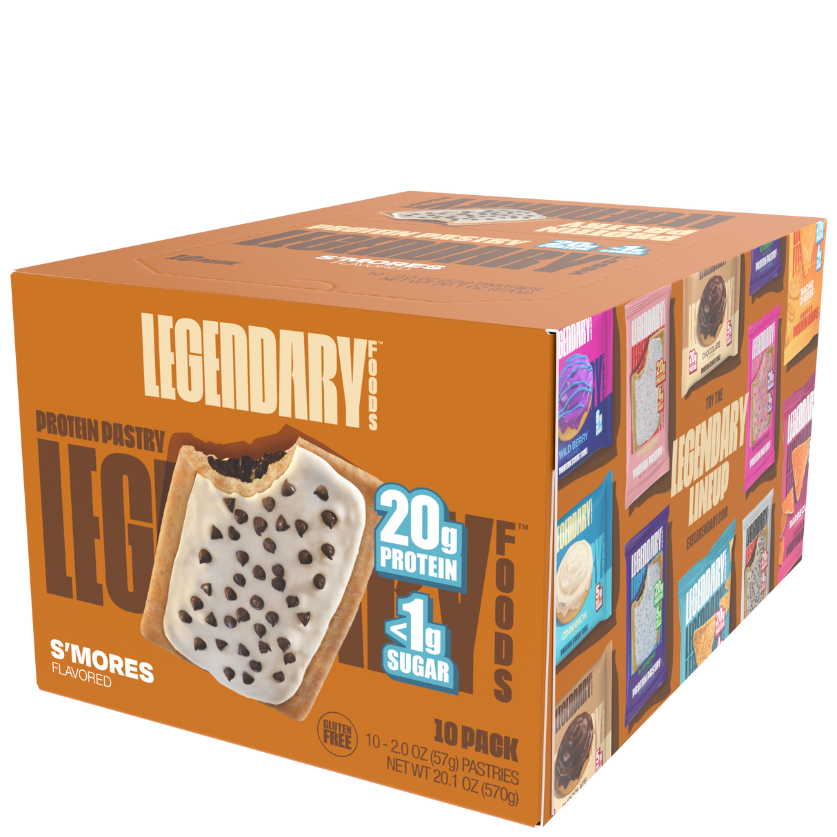 Legendary Foods - Protein Tasty Pastries - Box 10