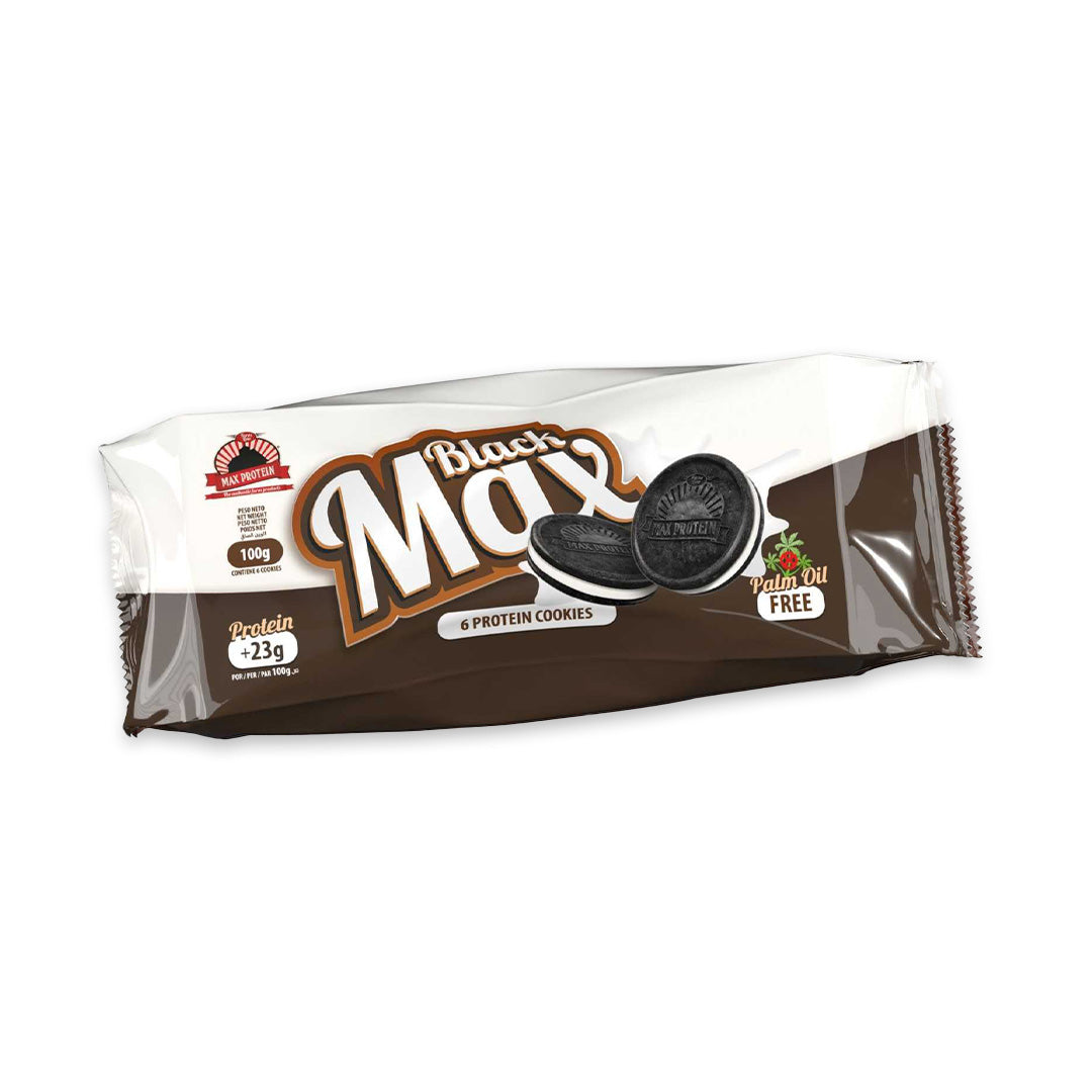 Max Protein - Biscuits protéinés noirs Max Protein - 100 g