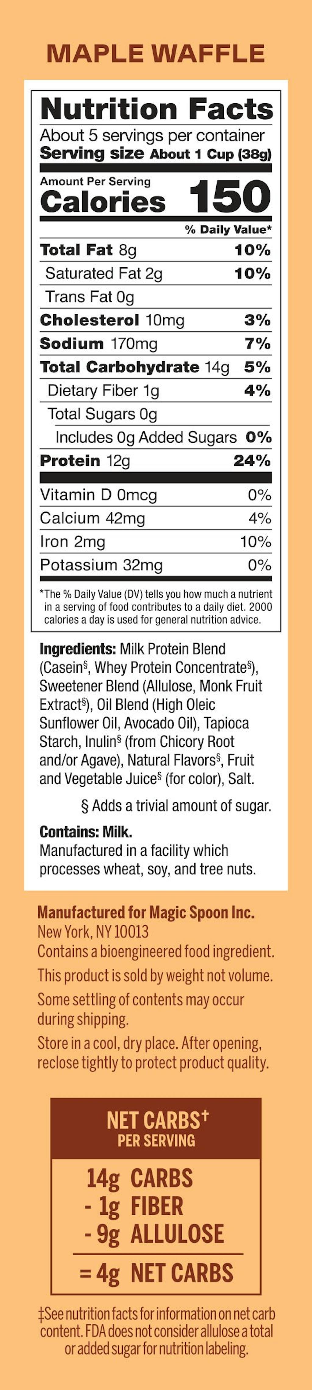 Magic Spoon - High Protein Grain Free Cereal - 7oz