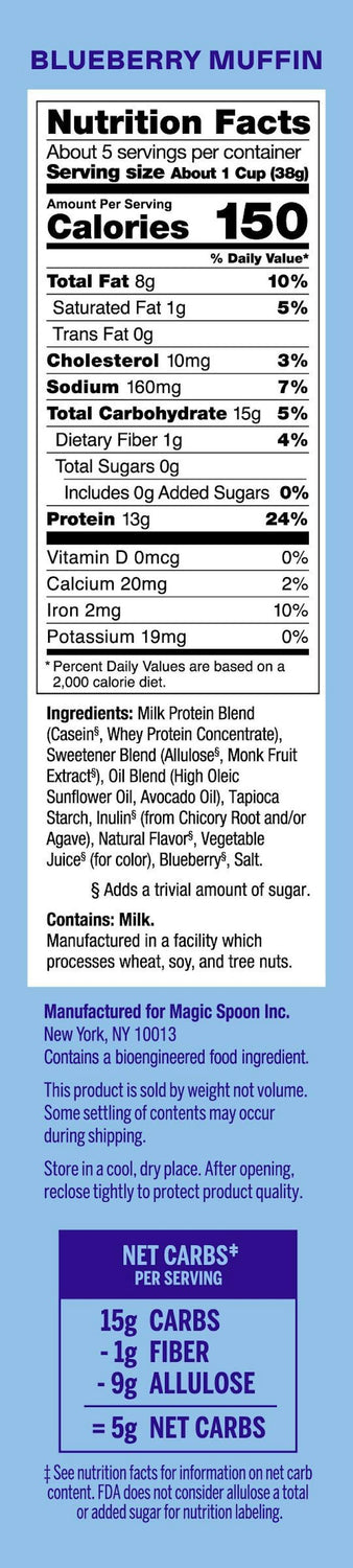 Magic Spoon - High Protein Grain Free Cereal - 7oz