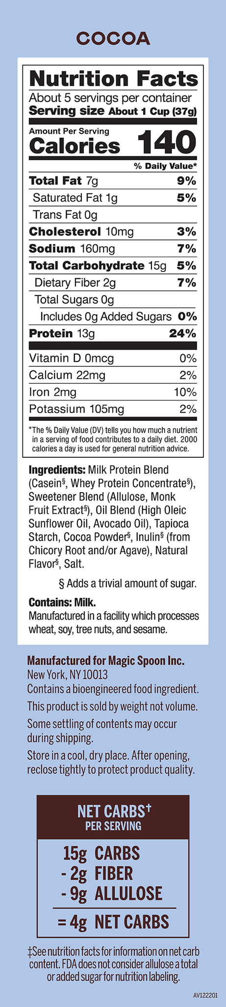 Magic Spoon - High Protein Grain Free Cereal - 7oz