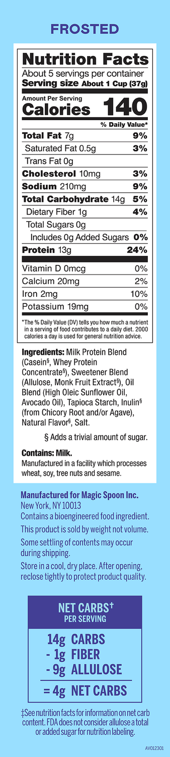 Magic Spoon - High Protein Grain Free Cereal - 7oz