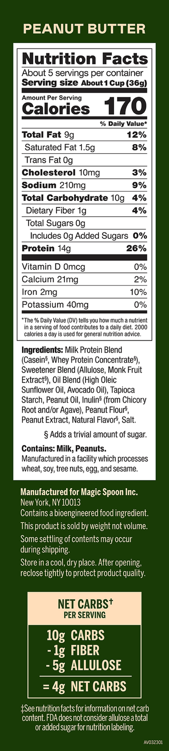 Magic Spoon - High Protein Grain Free Cereal - 7oz