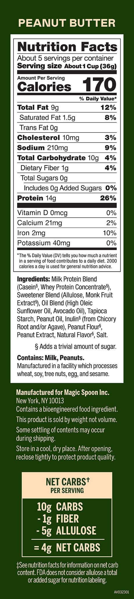 Magic Spoon - High Protein Grain Free Cereal - 7oz