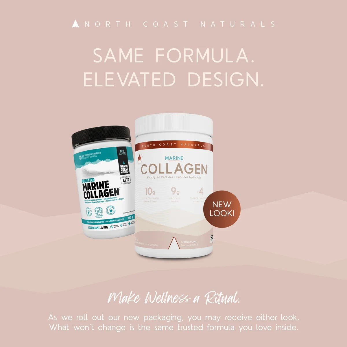Collagène marin North Coast Naturals 250 g