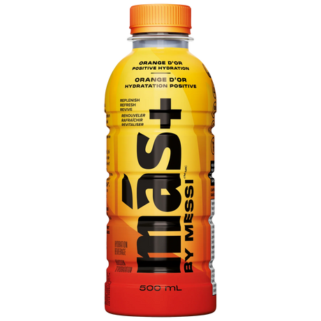 Mas+ hydrate orange d'or 500ml