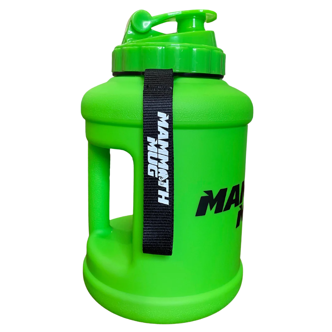 Mug Mammoth 2,5 l. Vert néon mat