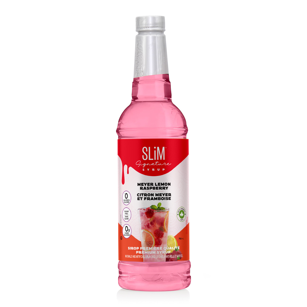 Slim Signature Syrups - 0 Calories Sugar Free Syrup - 750ml