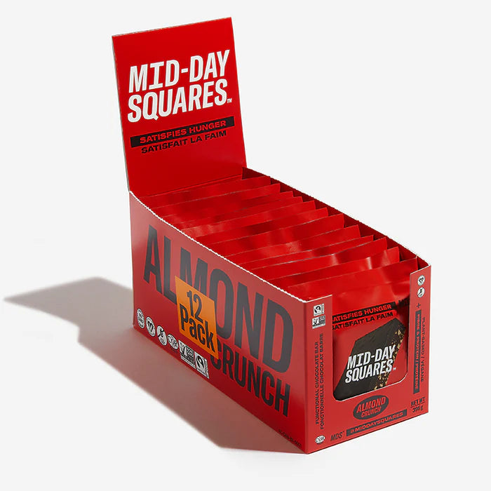 Mid-Day Square Almond Crunch 12x33g