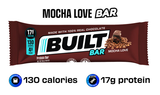 Built Protein Bar - 100% Real Chocolate - Zero Guilt 49g