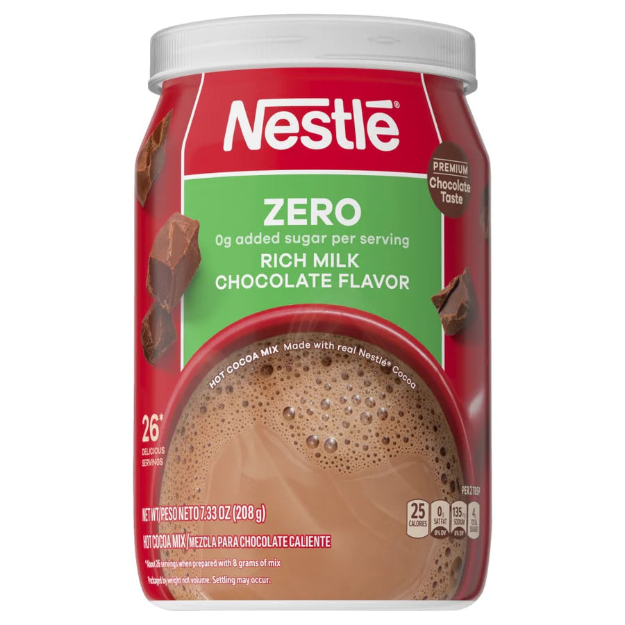 Nestlé - Préparation pour chocolat chaud sans sucre ajouté - 208 g