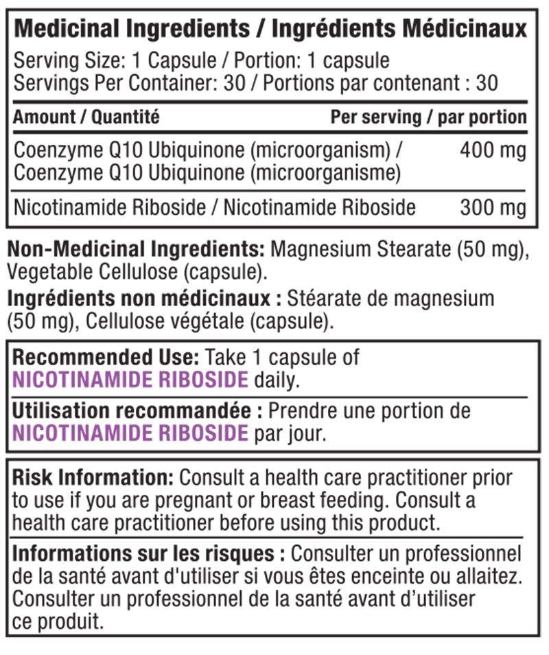 Alora Naturals - Nicotinamide Riboside - 30Vcaps