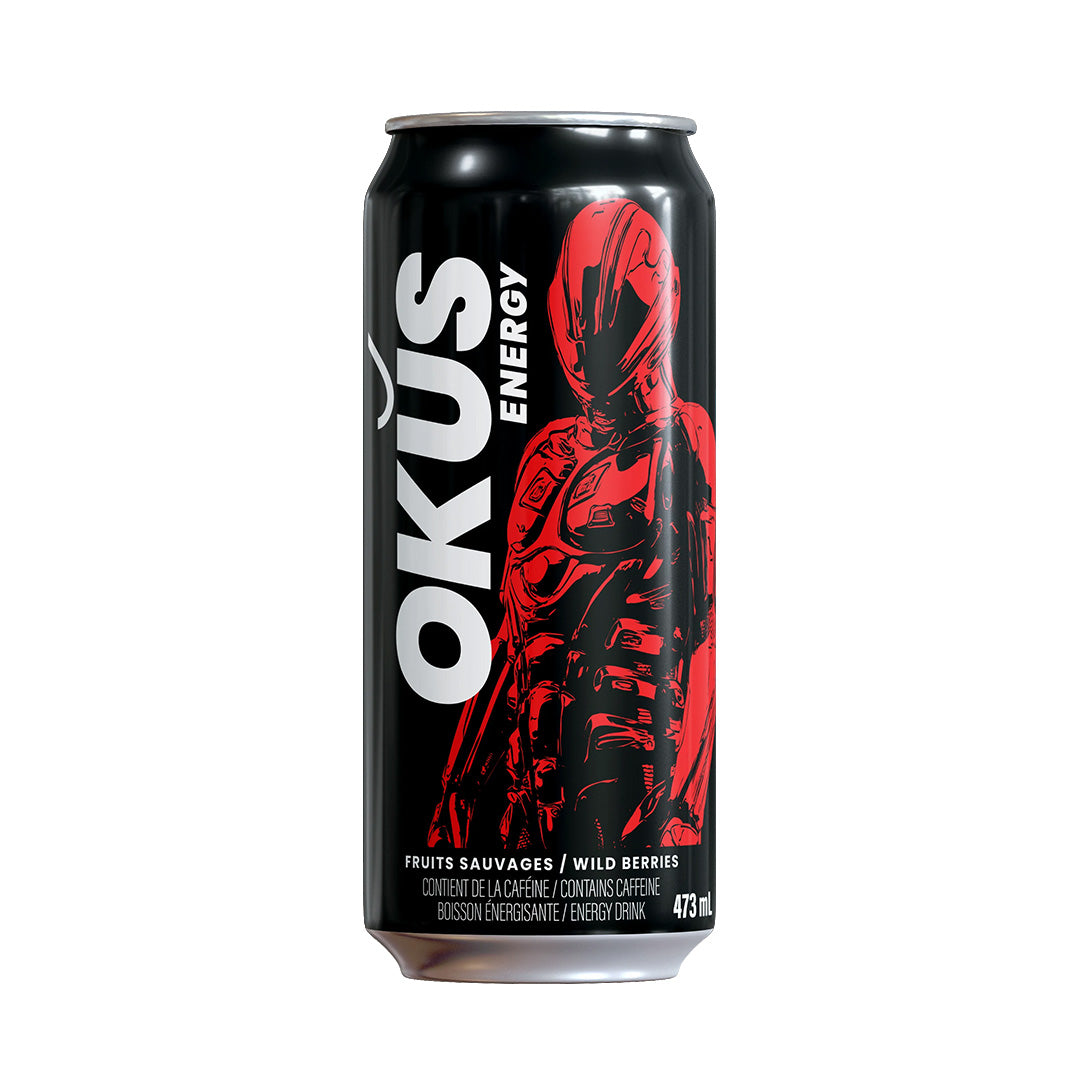 Okus Energy Wild Berry 473ml
