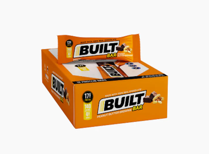 Built - Barre protéinée 100 % vrai chocolat - Zéro culpabilité (boîte de 12)