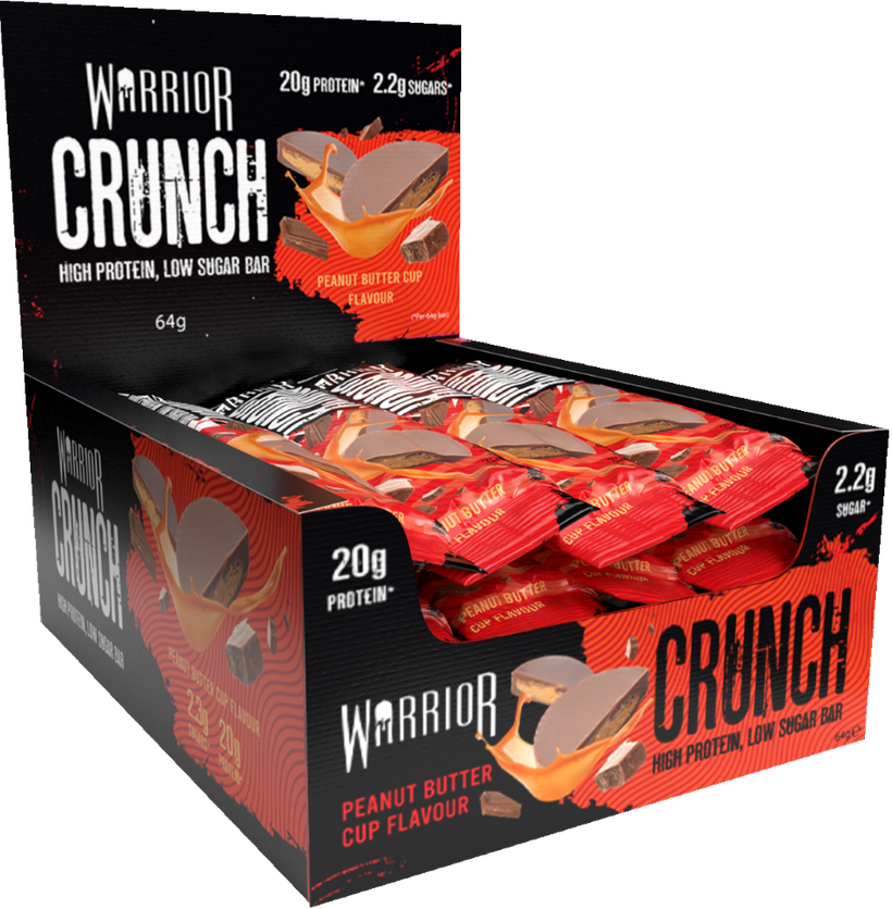 Warrior Crunch - Protein Bar 64g - Box 12