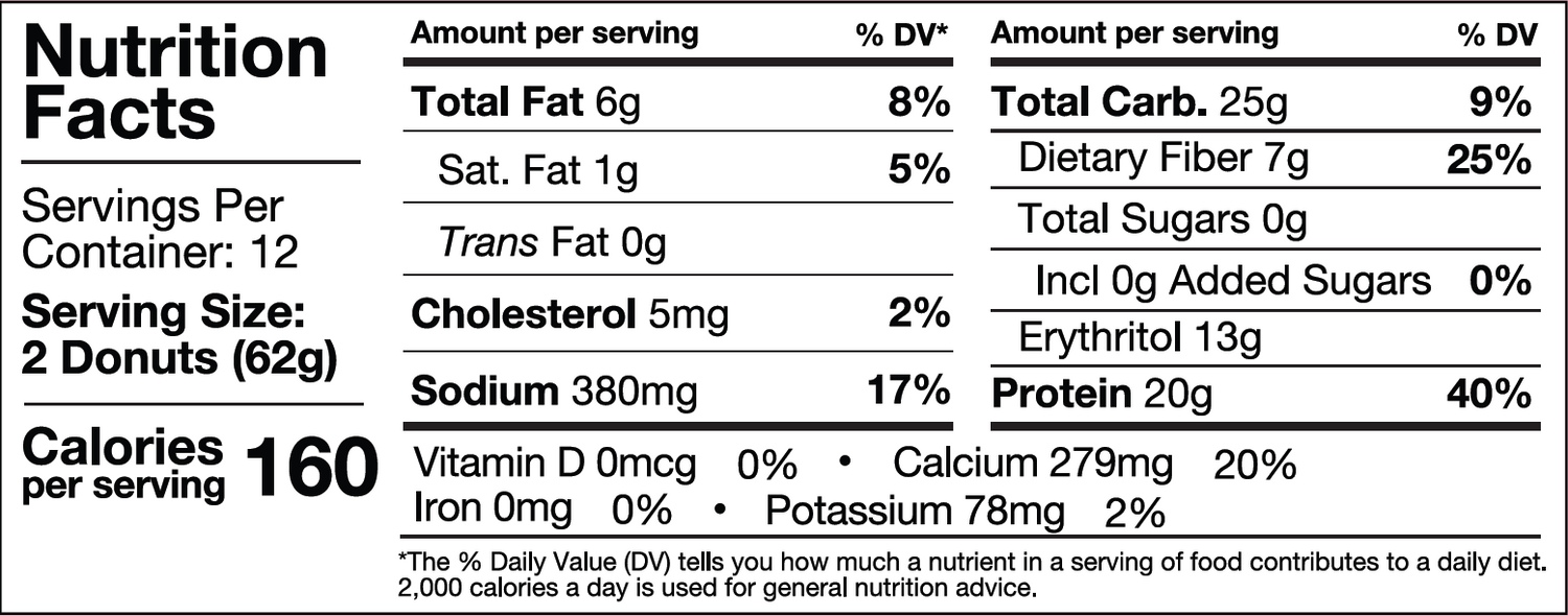 Legendary Foods - Protein Donuts - 65g