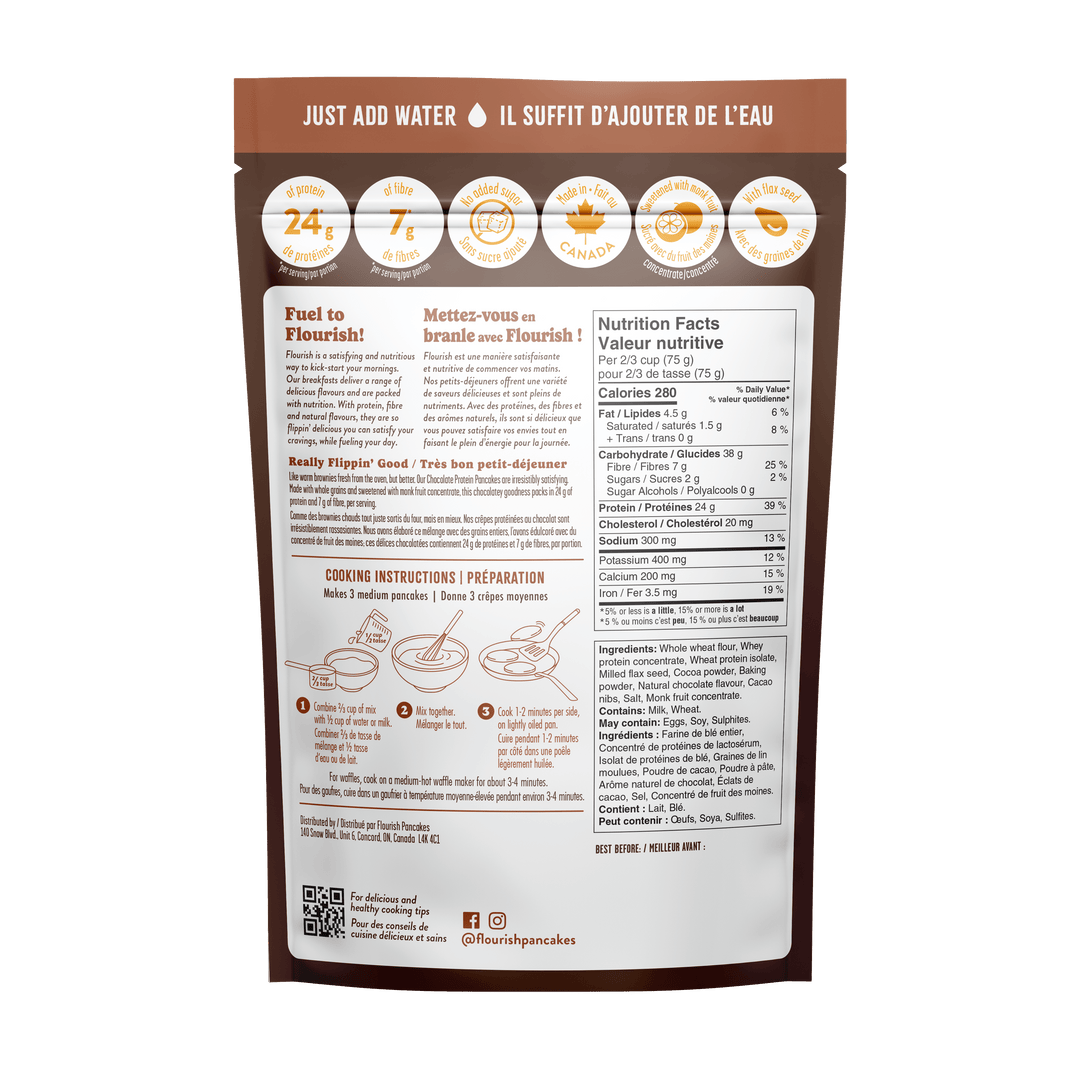 Flourish - Healthy Protein Pancake Mix - 430g