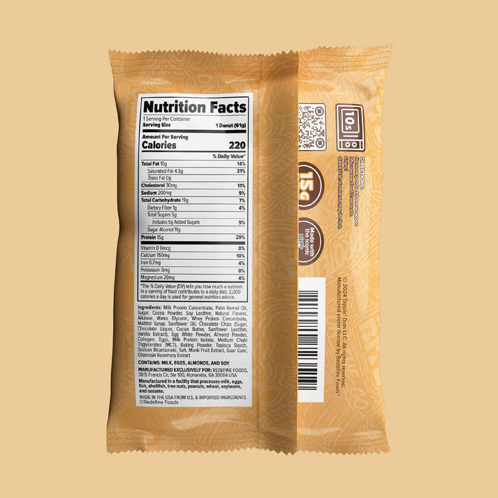 Redefine Foods - Protein Donuts 61g - Box 8