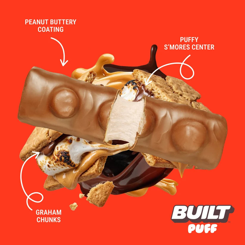 Built Bar Puffs Canada - Barre protéinée en édition limitée - 40 g