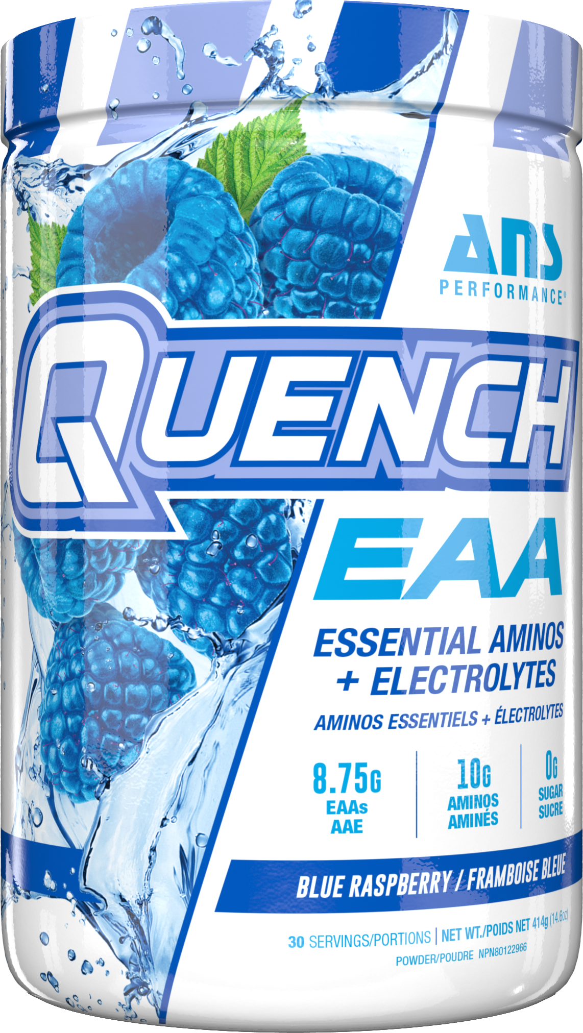 Ans Performance - Quench EAA Essentiel Amino Acid + Electrolytes - 30 serving