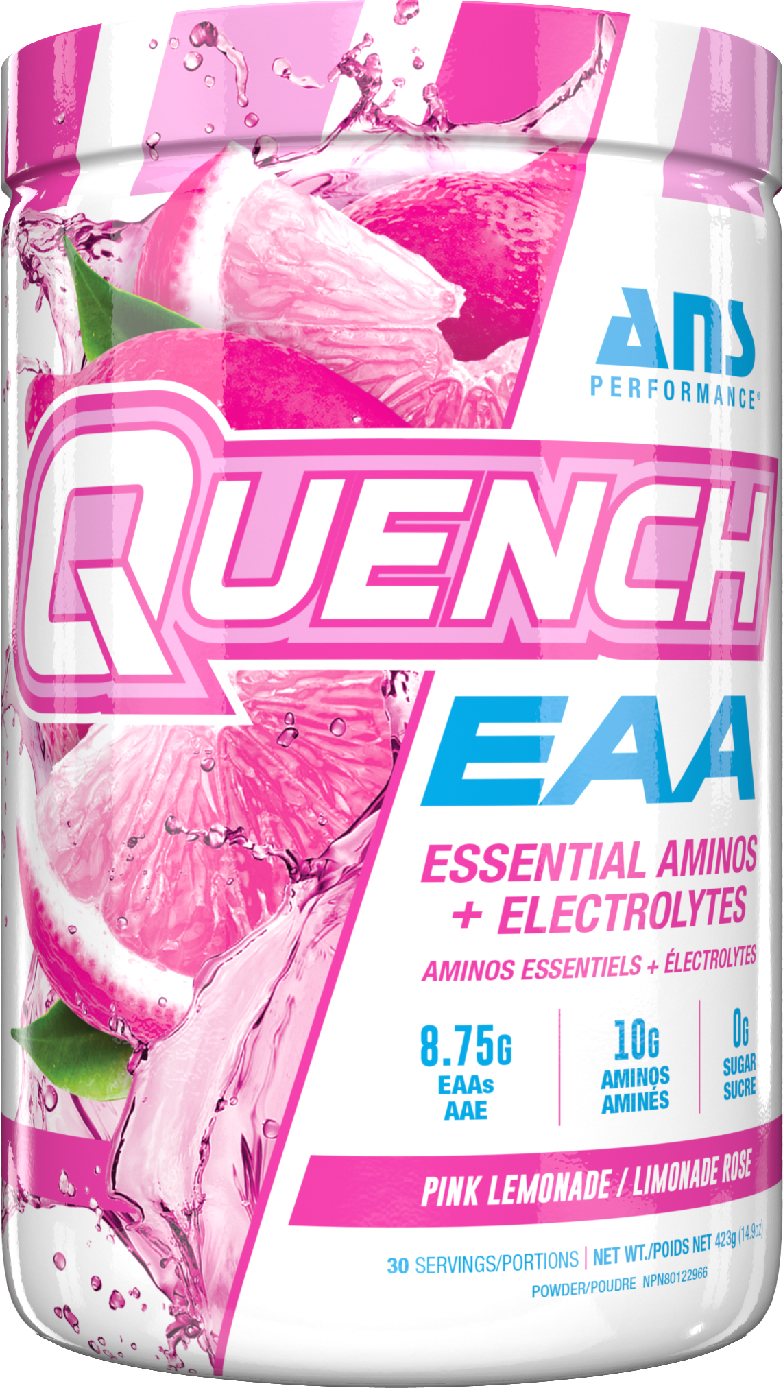 Ans Performance - Quench EAA Essentiel Amino Acid + Electrolytes - 30 serving