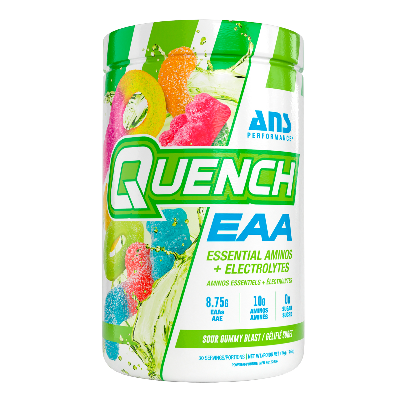 Ans Performance - Quench EAA Essentiel Amino Acid + Electrolytes - 30 serving