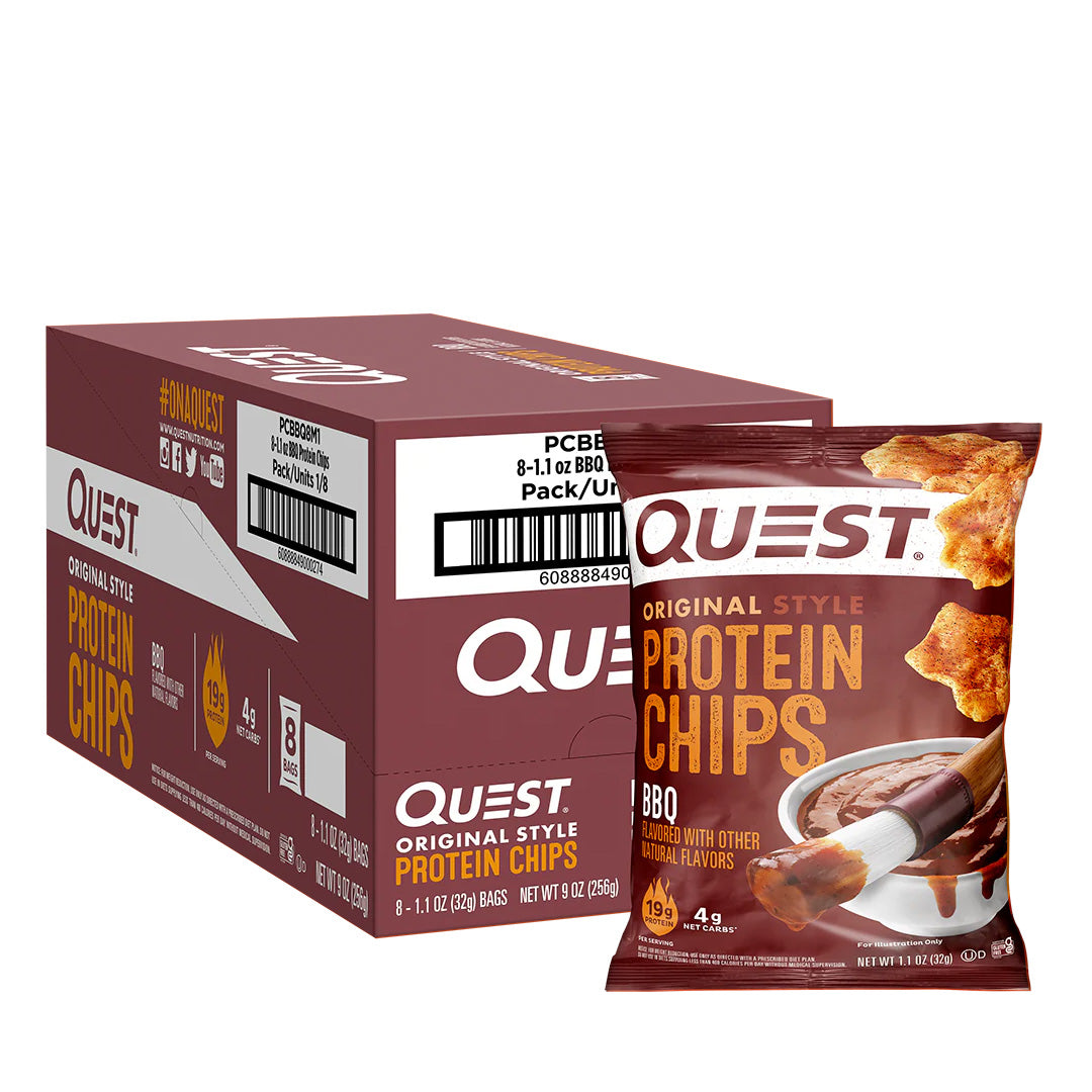 Quest Nutrition Original style protein chips BBQ