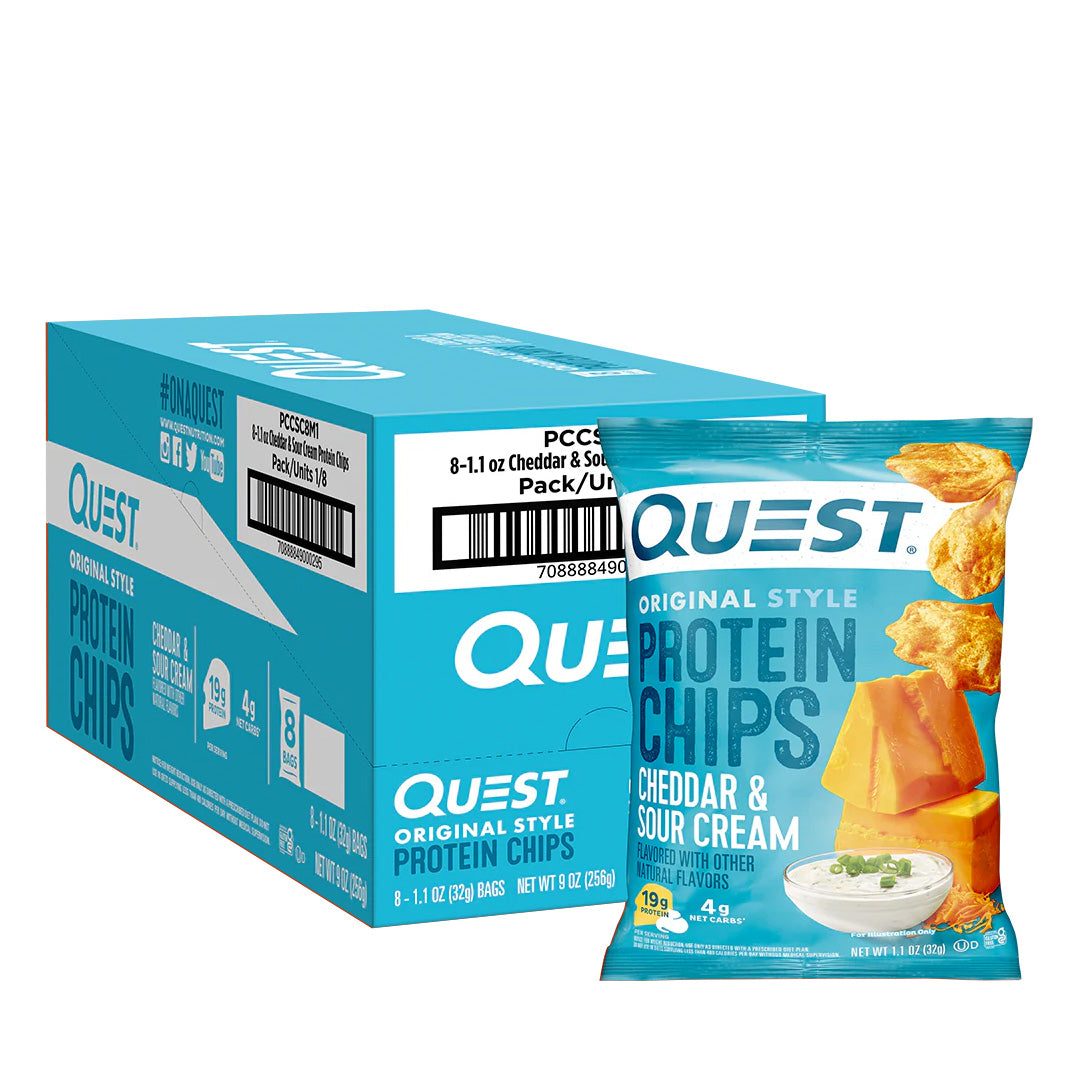 Quest Nutrition Original style protein chips Cheddar & Sour Cream