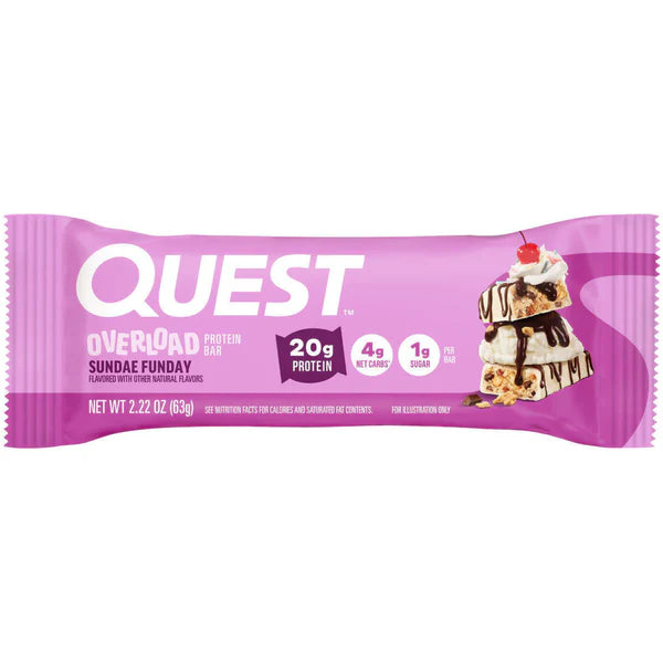 Barre protéinée Overload de Quest Nutrition - 61 g