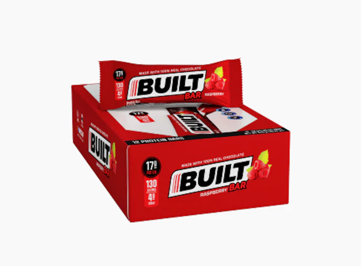 Built - Barre protéinée 100 % vrai chocolat - Zéro culpabilité (boîte de 12)