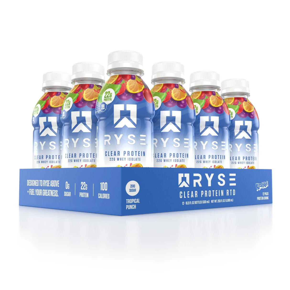 RYSE - Clear Protein Drink - 12 Pack