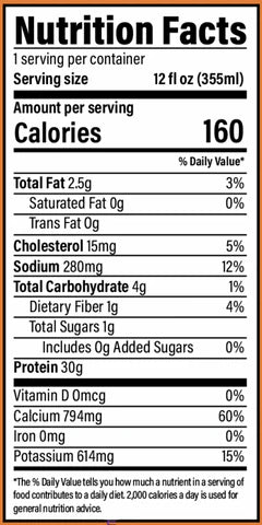 Raw Nutrition - CBum Raw Grass Fed Isolate Protein Shake - 355ml