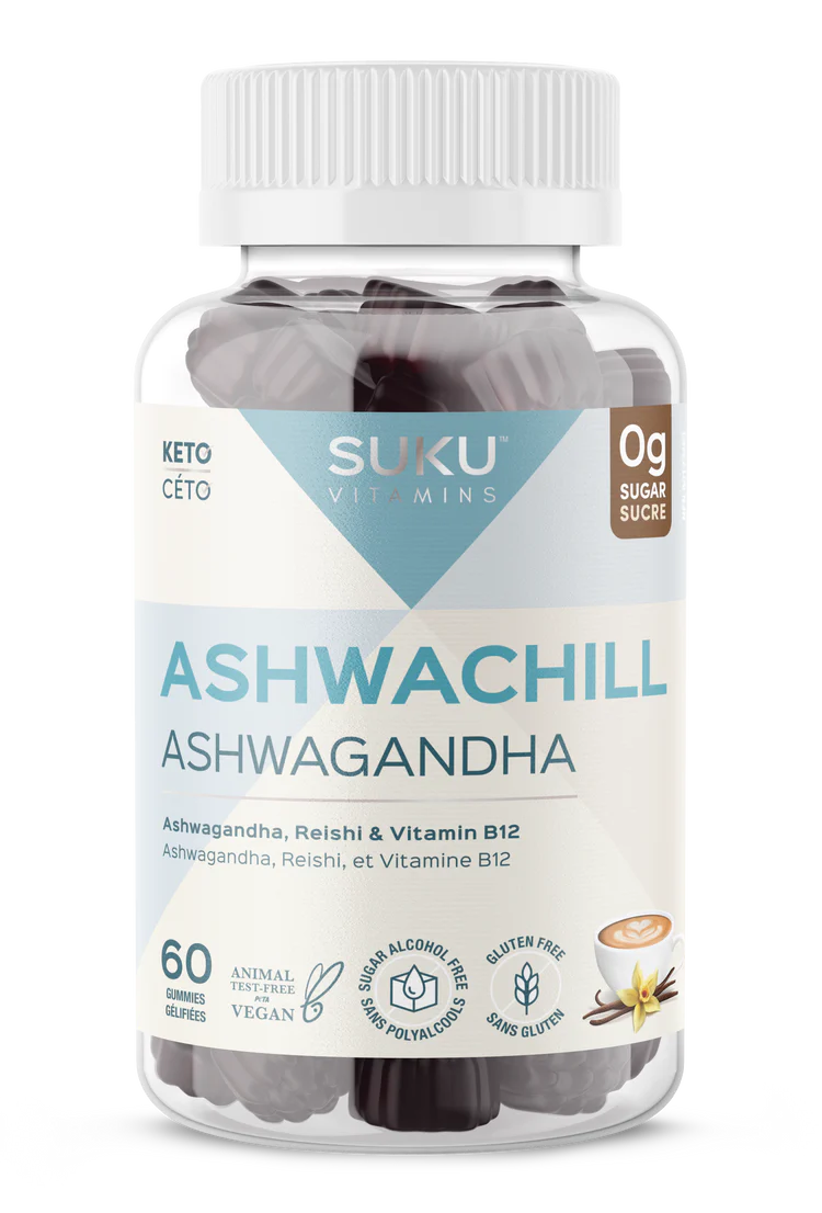 Vitamines SUKU - Ashwachill - 60 gommes