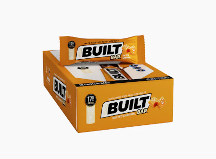 Built - Barre protéinée 100 % vrai chocolat - Zéro culpabilité (boîte de 12)
