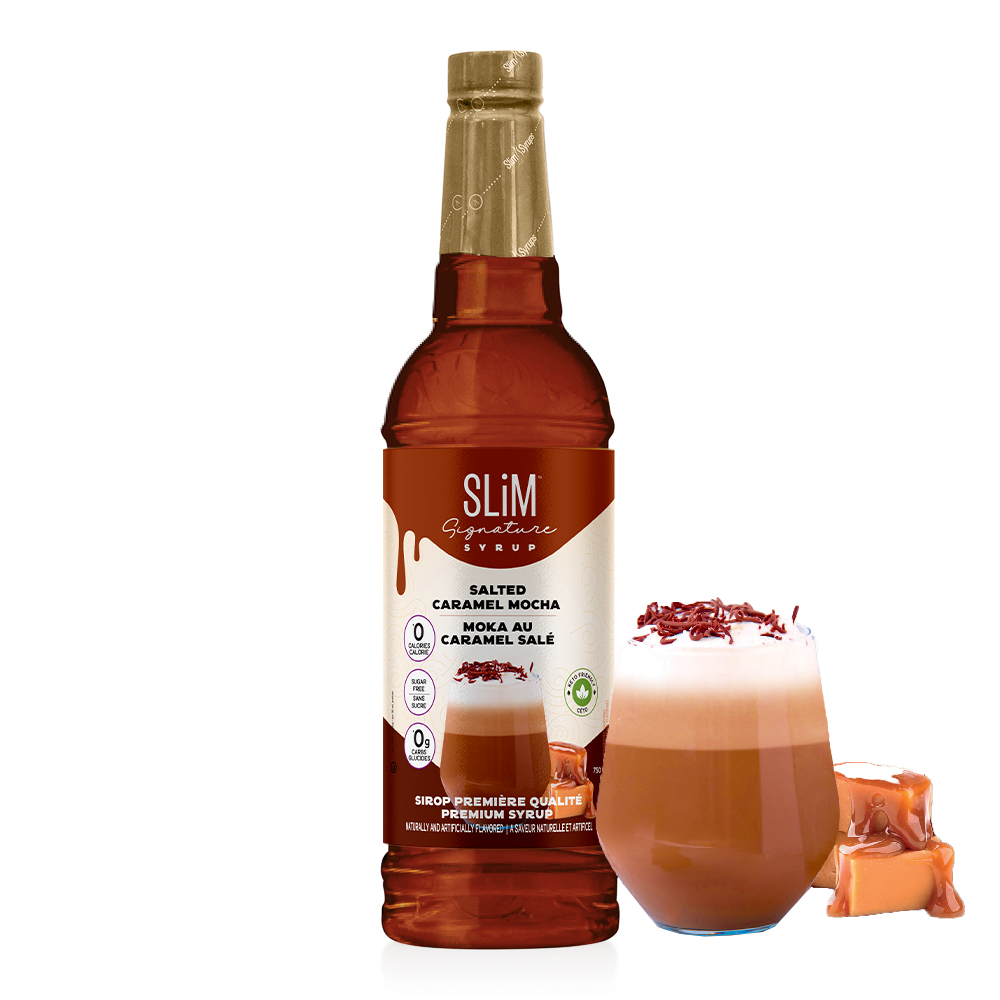 Slim Signature Syrups - 0 Calories Sugar Free Syrup - 750ml