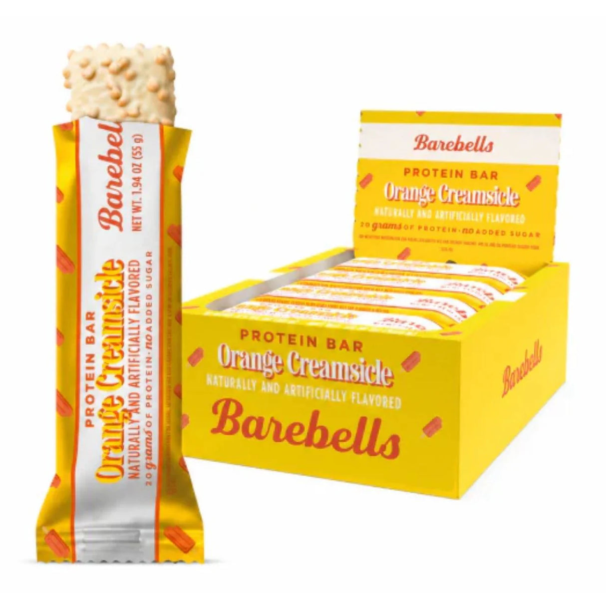 Barebells - High Protein No Sugar Added Bar - Box 12