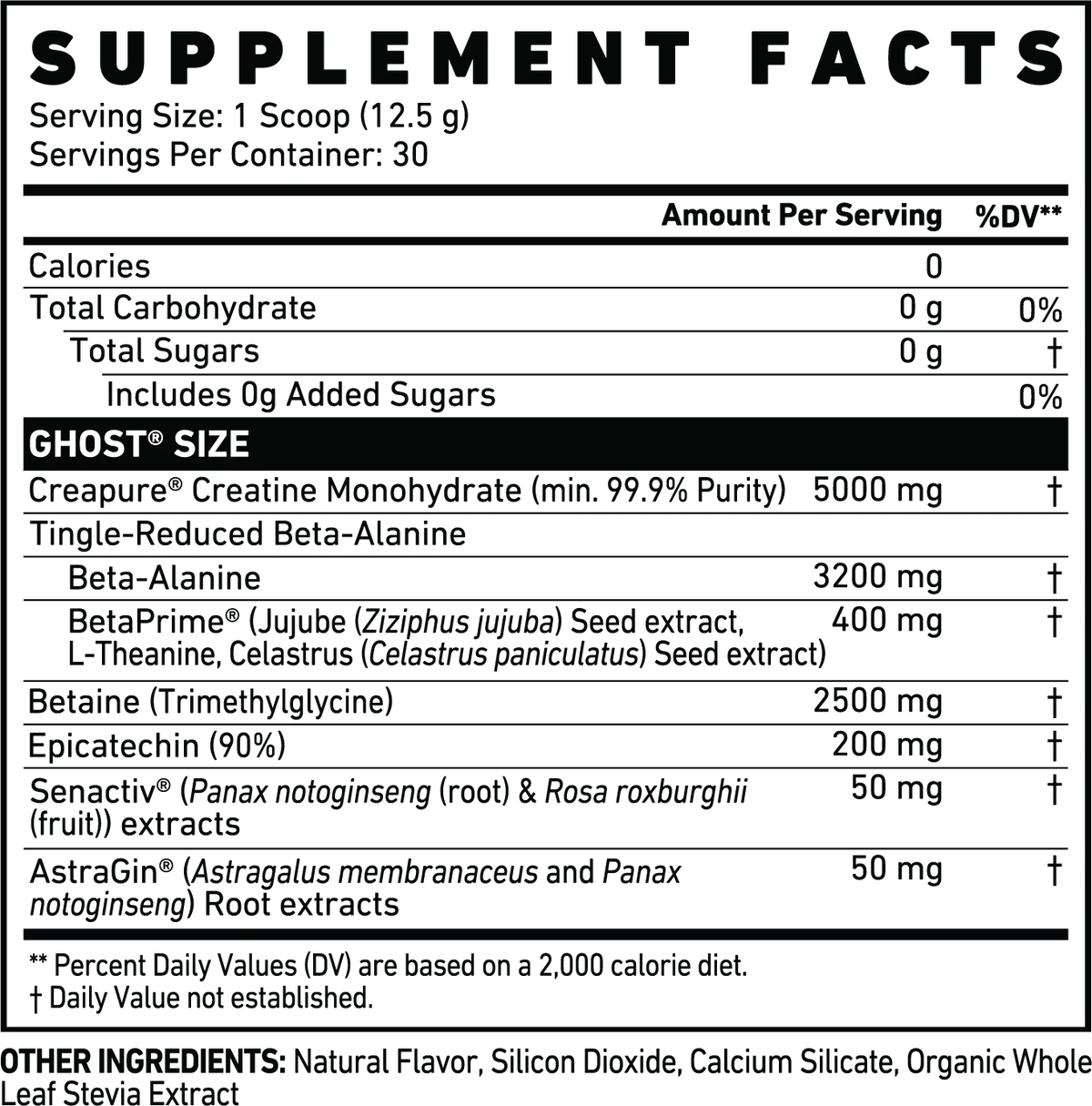 Ghost - Size V2 Creatine Muscle Builder - 30 serving