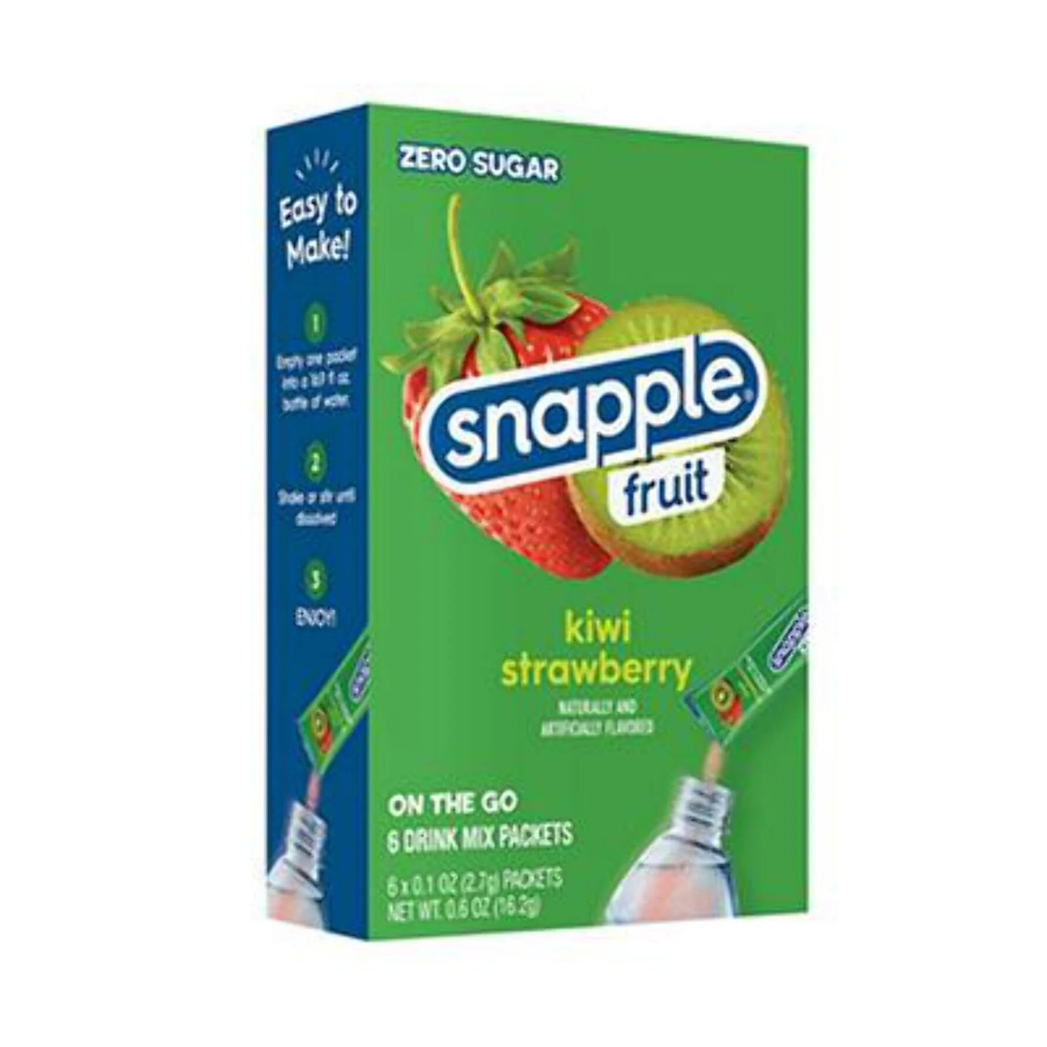 Snapple - Zero Sugar Singles To Go Drink Mix - Pak 6