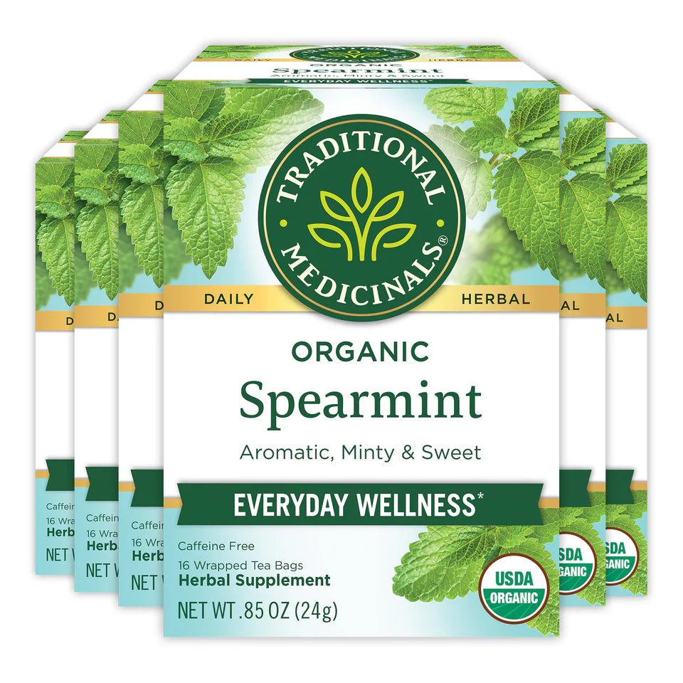 Traditional Medicinals - Spearmint - 16 tea bags