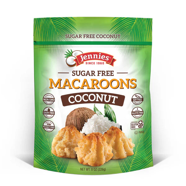 Jennies - Sugar Free Coconut Macarons - 8oz