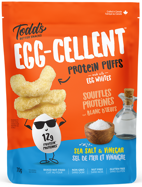 Todd's Better Snack - Eggcellent Protein Puffs - 70g