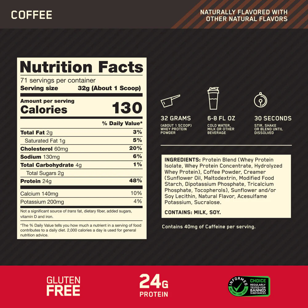 Optimum Nutrition 100% Whey Gold Standard 5lbs