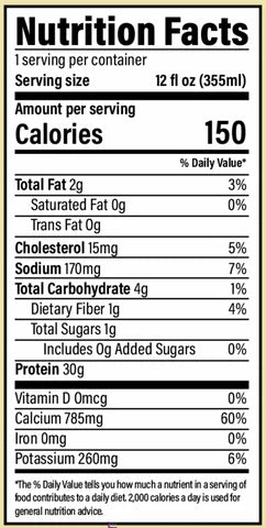 Raw Nutrition - CBum Raw Grass Fed Isolate Protein Shake - 355ml